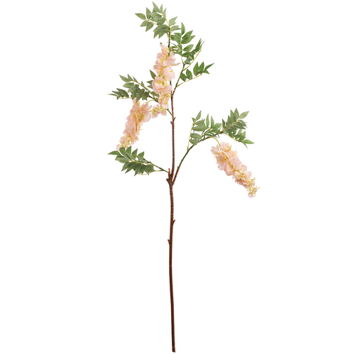 Wisteria Spray x 3 Heads Pink image 0