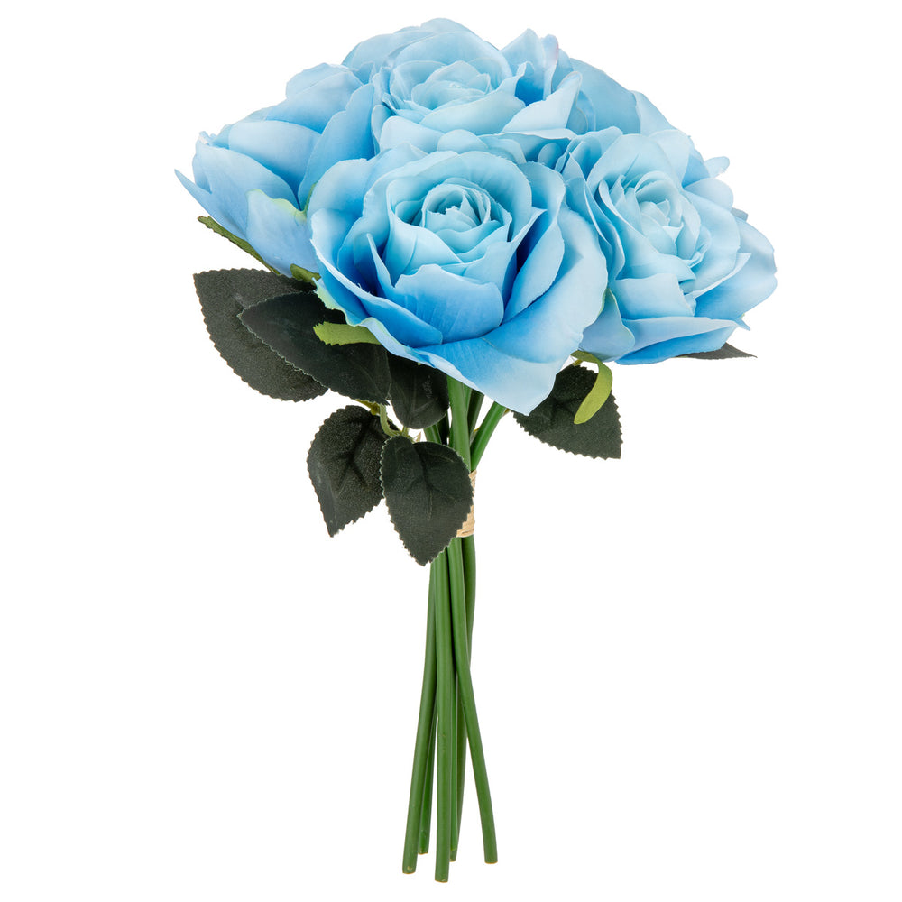 Eugenie Rose Bunch x 6 Blue image 0