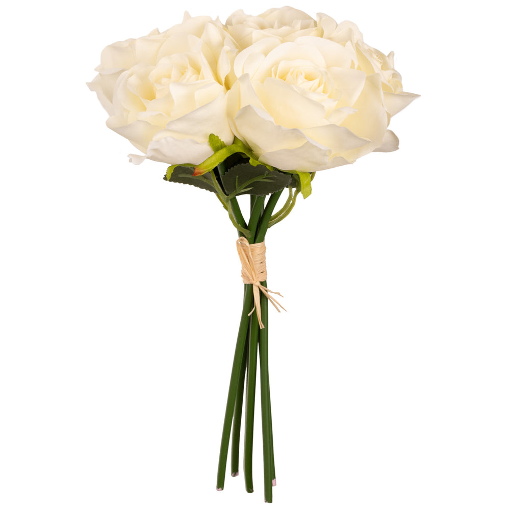 Eugenie Rose Bunch x 6 Cream image 0