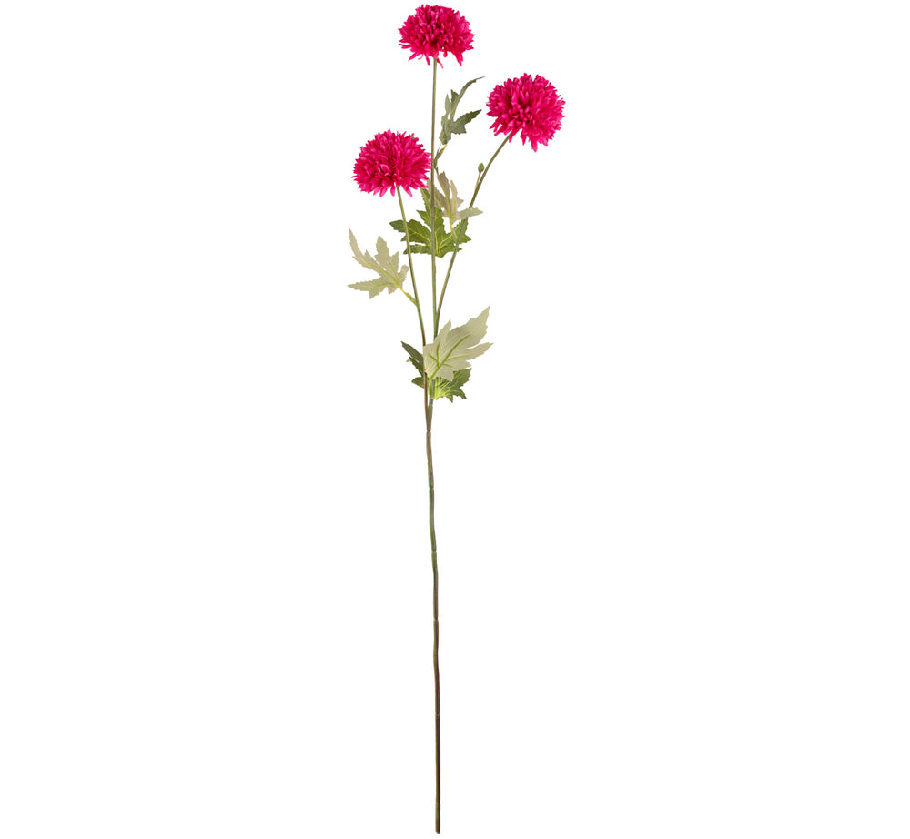 Catherine Chrysanthemum Spray x 3 Dark Pink image 0