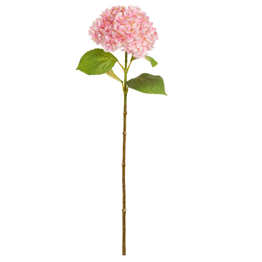 Hydrangea Stem Pink (19cm Head 66cm Stem) image 0