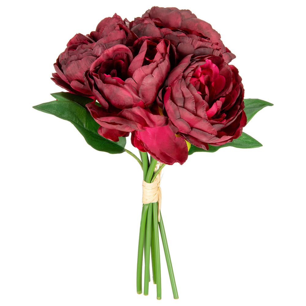 Princess Peony Bunch x 6 Burgundy image 0