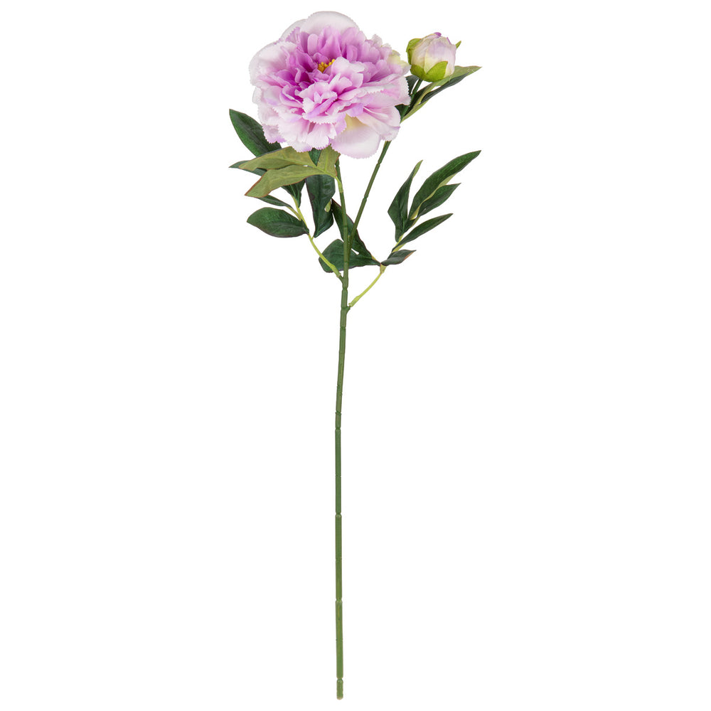 Peony Spray x 2 Lilac image 0
