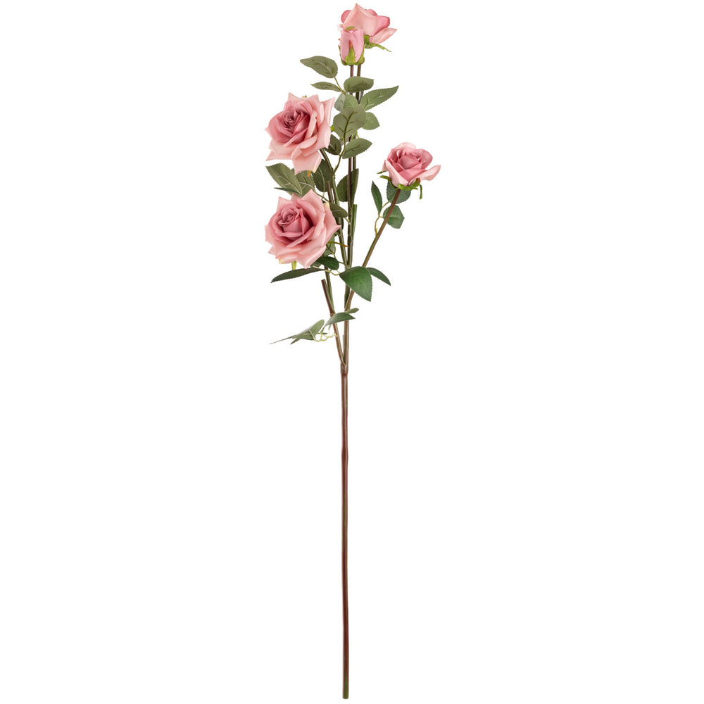 Large Diana Rose Spray x 5 Dusky Pink image 0