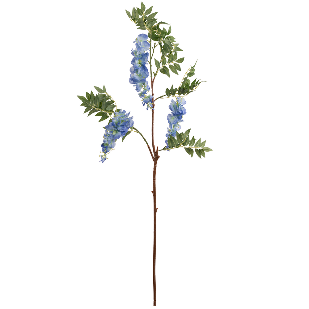 Wisteria Spray x 3 Heads Blue image 0