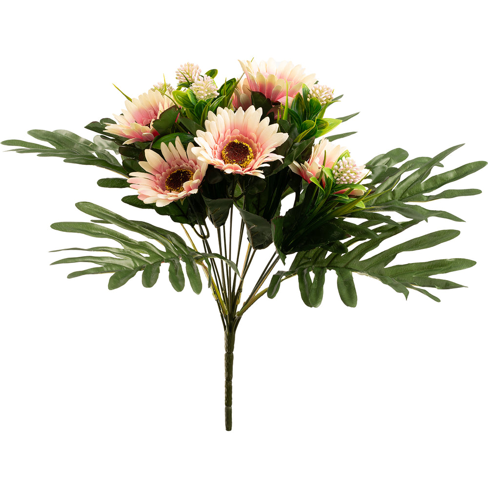 Gerbera 39cm Bush Light Pink image 0