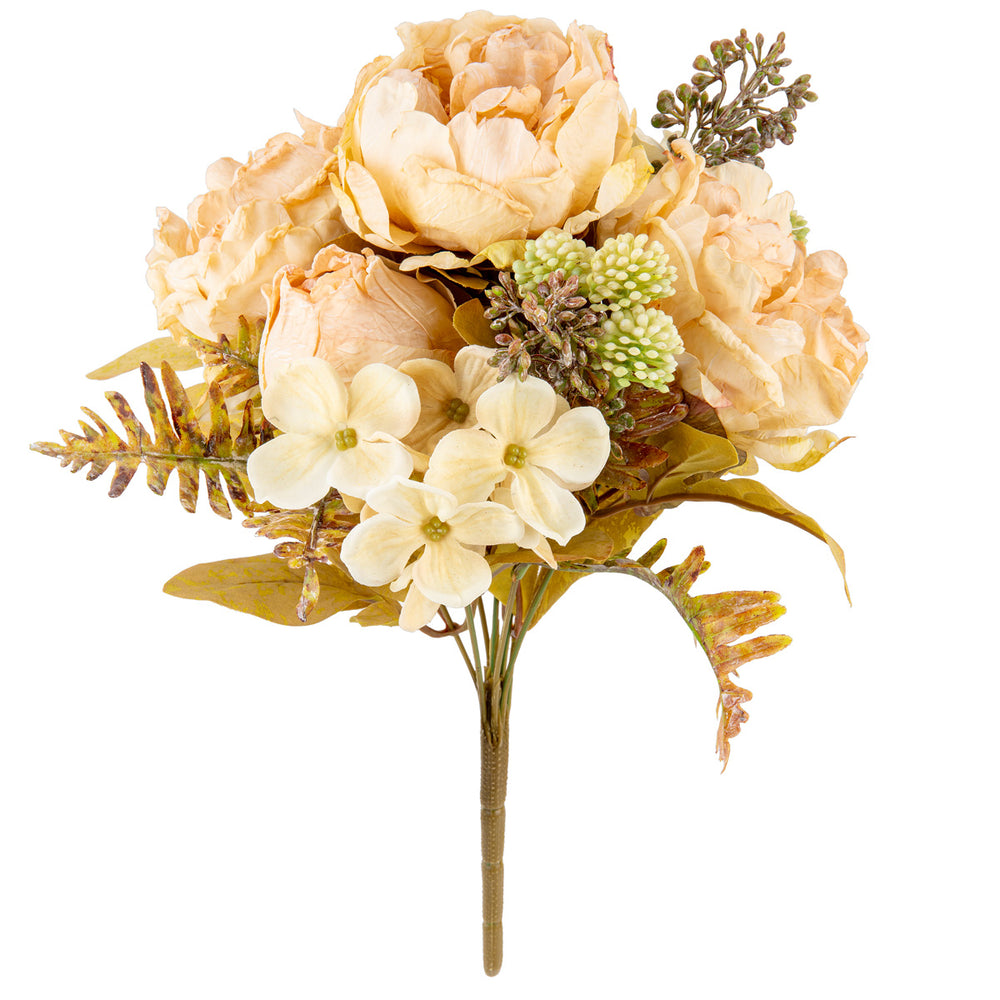 Dry Image Peony Bouquet Almond Cream image 0