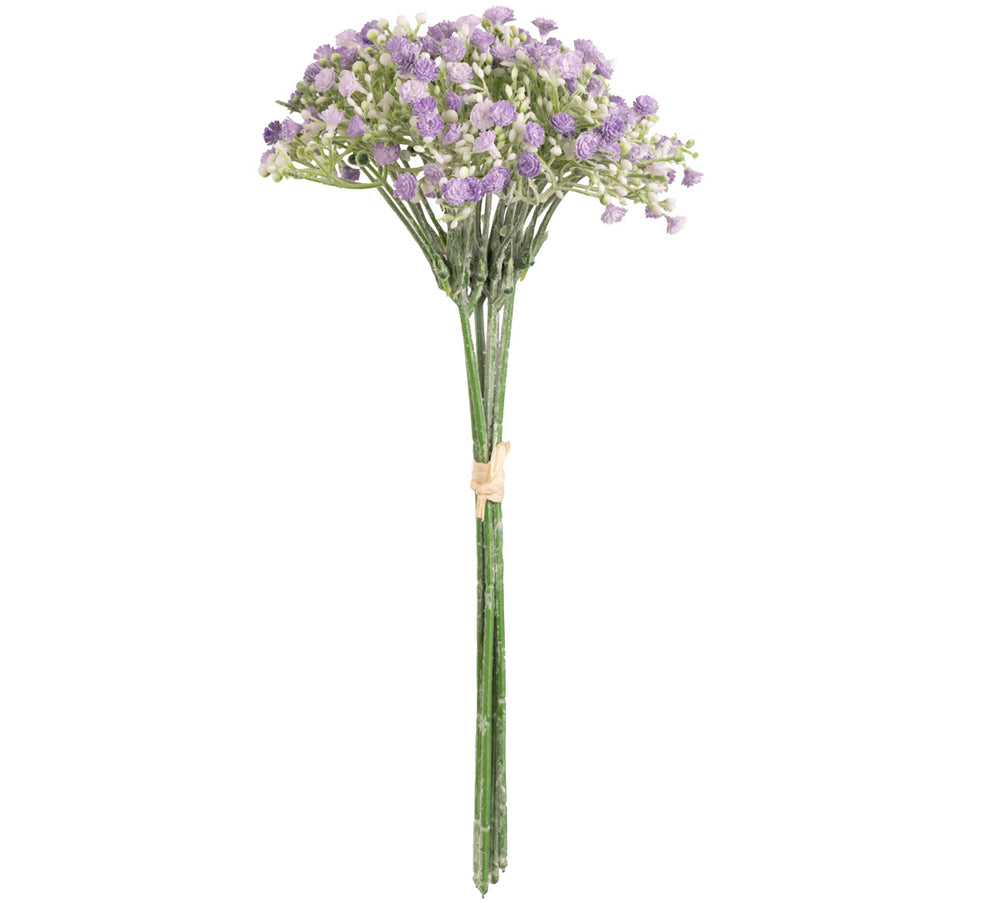 Mini Open Gypsophilia with Bud Bunch x 6 Lavender 31cm image 0