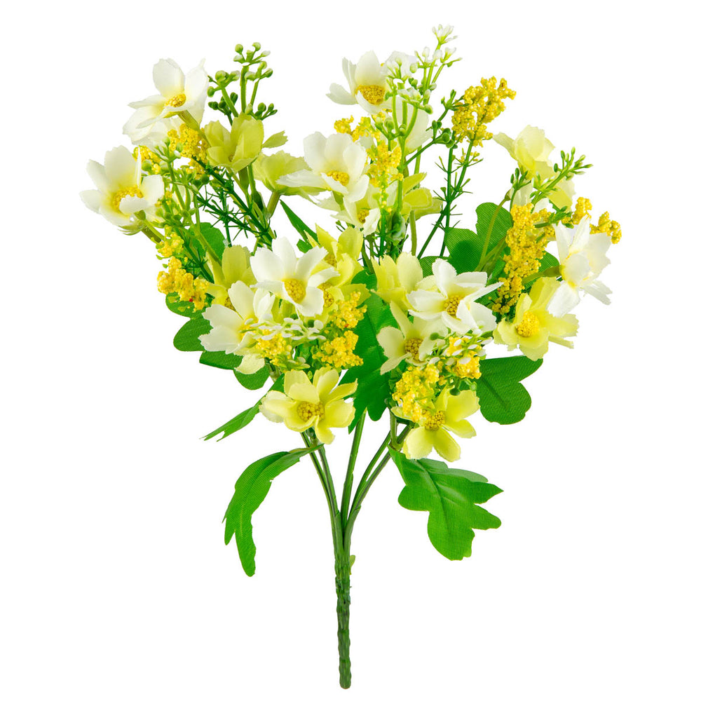 Mixed Daisy Bush White Green Mix image 0