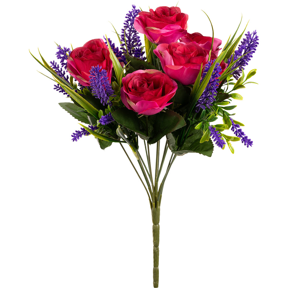 Rose and Lavender 36cm Bush Fuchsia image 0