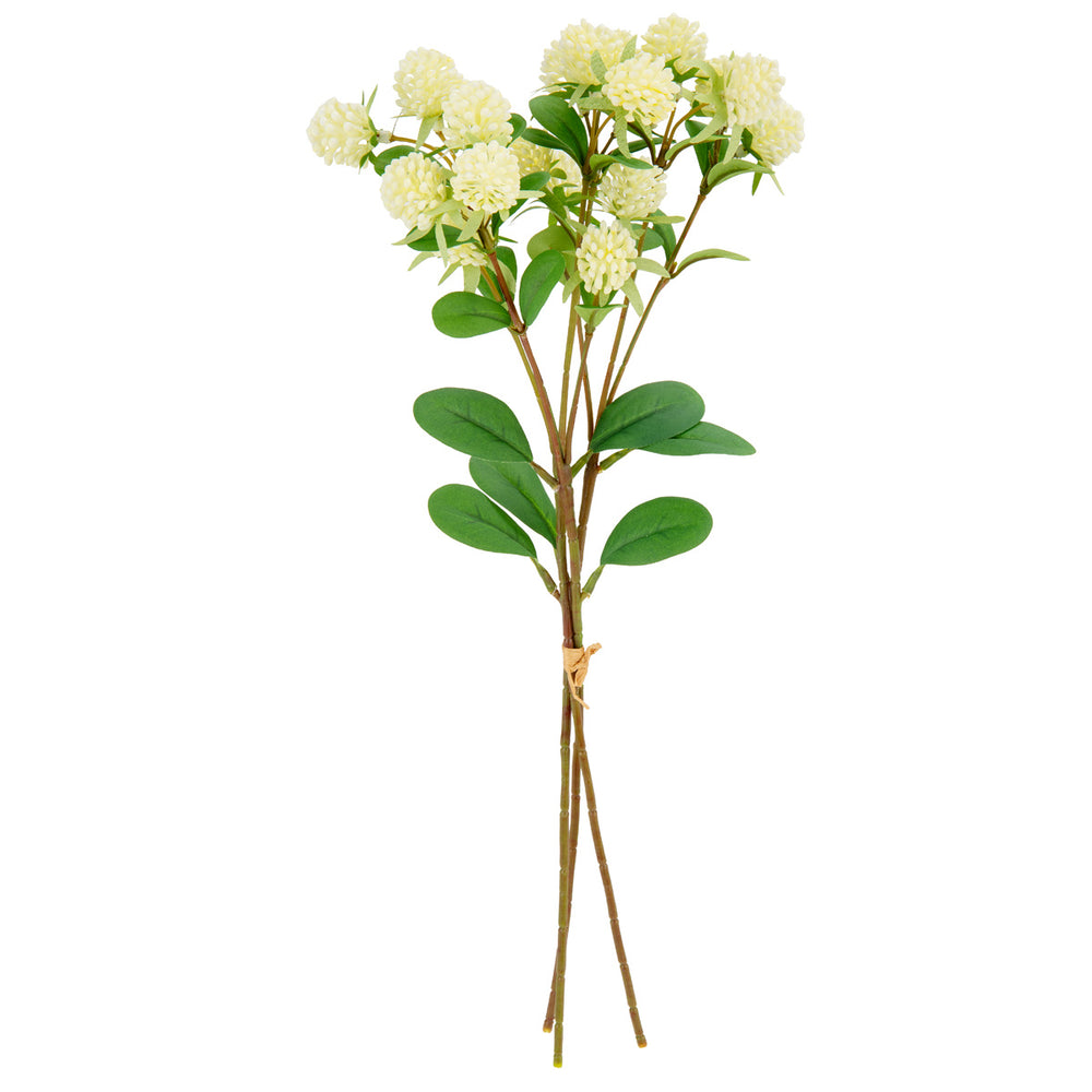 47cm Lucky Berry Bunch x 3 Cream image 0