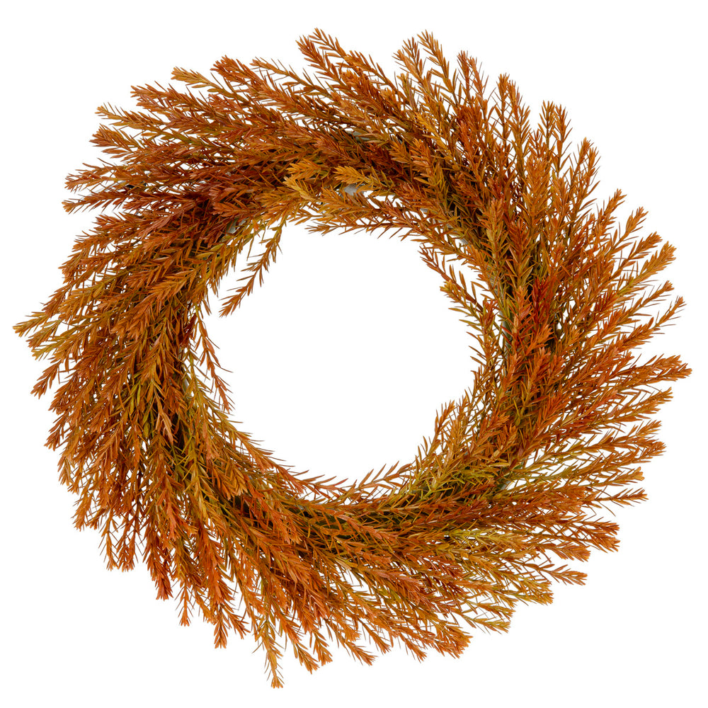 50cm Autumnal Brown Wreath image 0