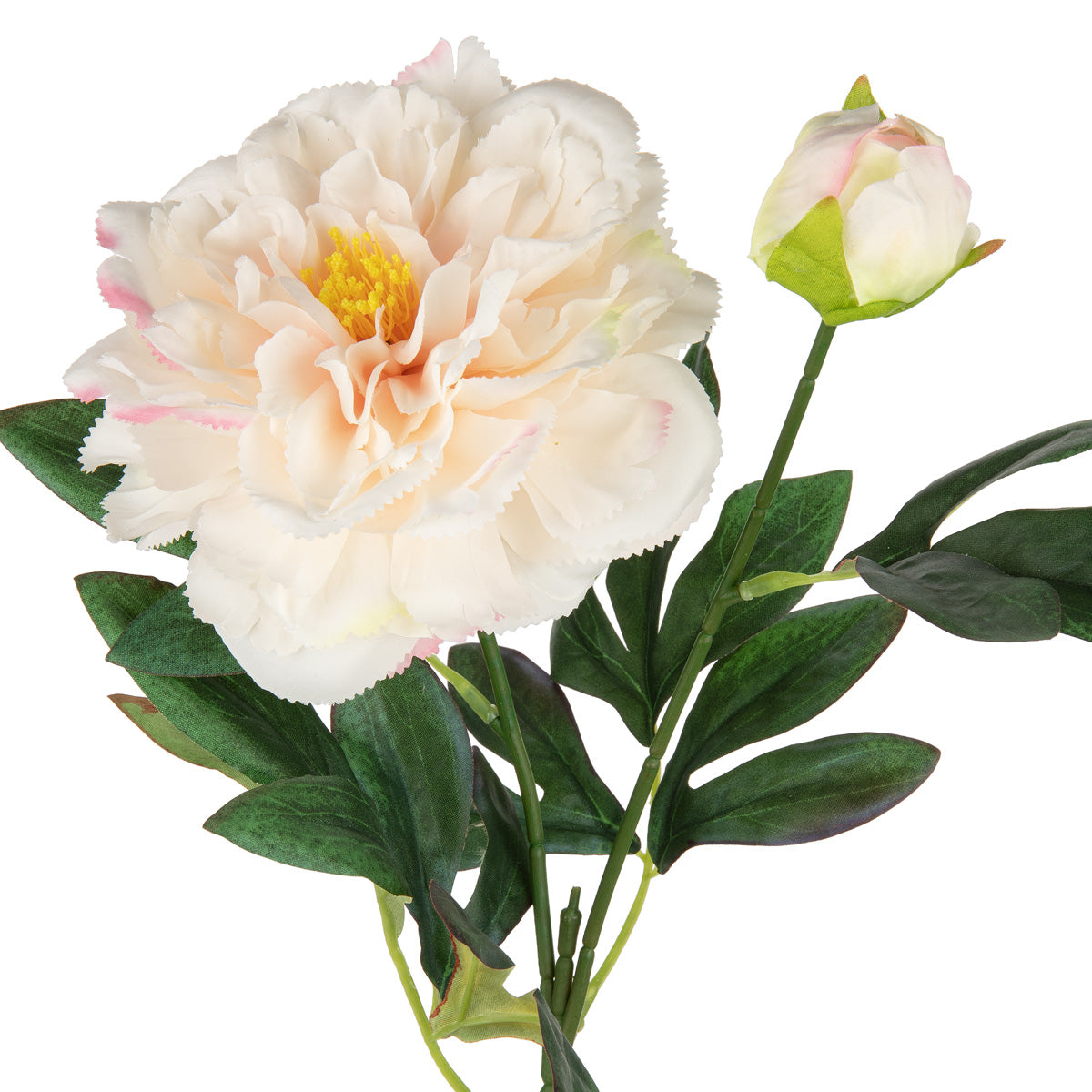 Peony Spray x 2 Pastel Pink image 1