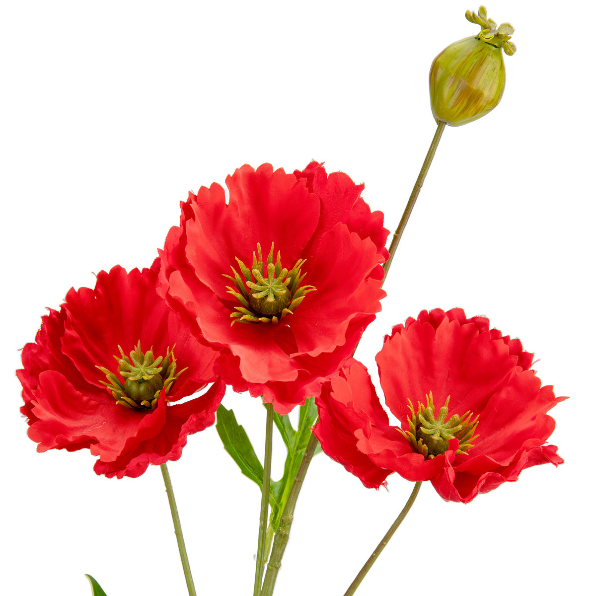 Small Poppy Spray Red image 1