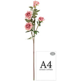 Large Diana Rose Spray x 5 Dusky Pink image 2