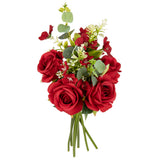Hand Tied Rose Bunch Red image 1