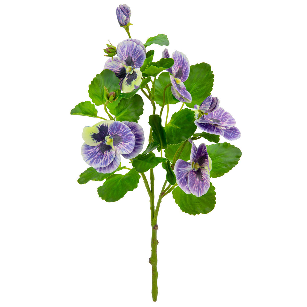 Pansy Spray Blue Yellow image 0