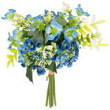 Hand Tied Hydrangea Bunch Blue image 1