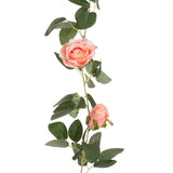 Alice Rose Garland x 11 Heads Pink image 0