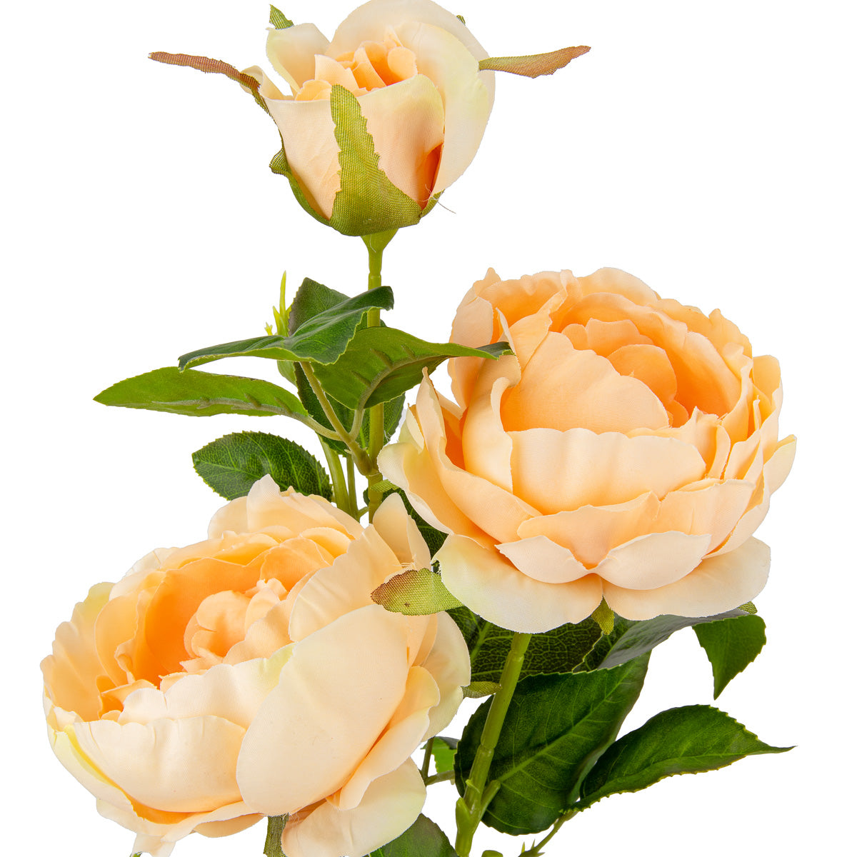 70cm Rose Spray x 3 Pink image 1