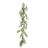 6' Ruscus Garland Green image 2