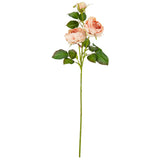 70cm Rose Spray x 3 Dusky Pink image 0