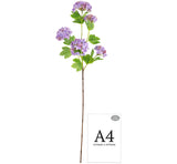 Real Touch Hydrangea x 5 Lavender image 2
