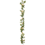 Eucalyptus Garland with Wild Rose Champagne image 1