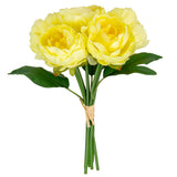 Princess Peony Bunch x 6 Light Yellow image 0