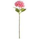 Hydrangea Stem Dark Pink (19cm Head 66cm Stem) image 0