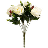 Peony Eucalyptus Bush 49cm White image 0