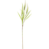 100cm Reed Spray White Green image 0