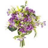 Hand Tied Hydrangea Bunch Purple image 1