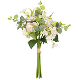 Hand Tied Hydrangea Bunch Light Pink image 0