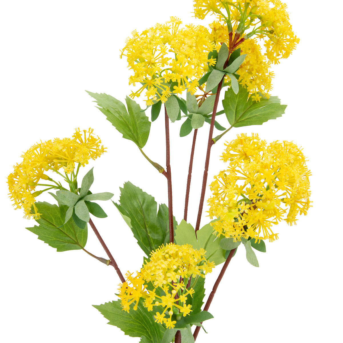 77cm Snowball Spray x 6 Yellow image 1