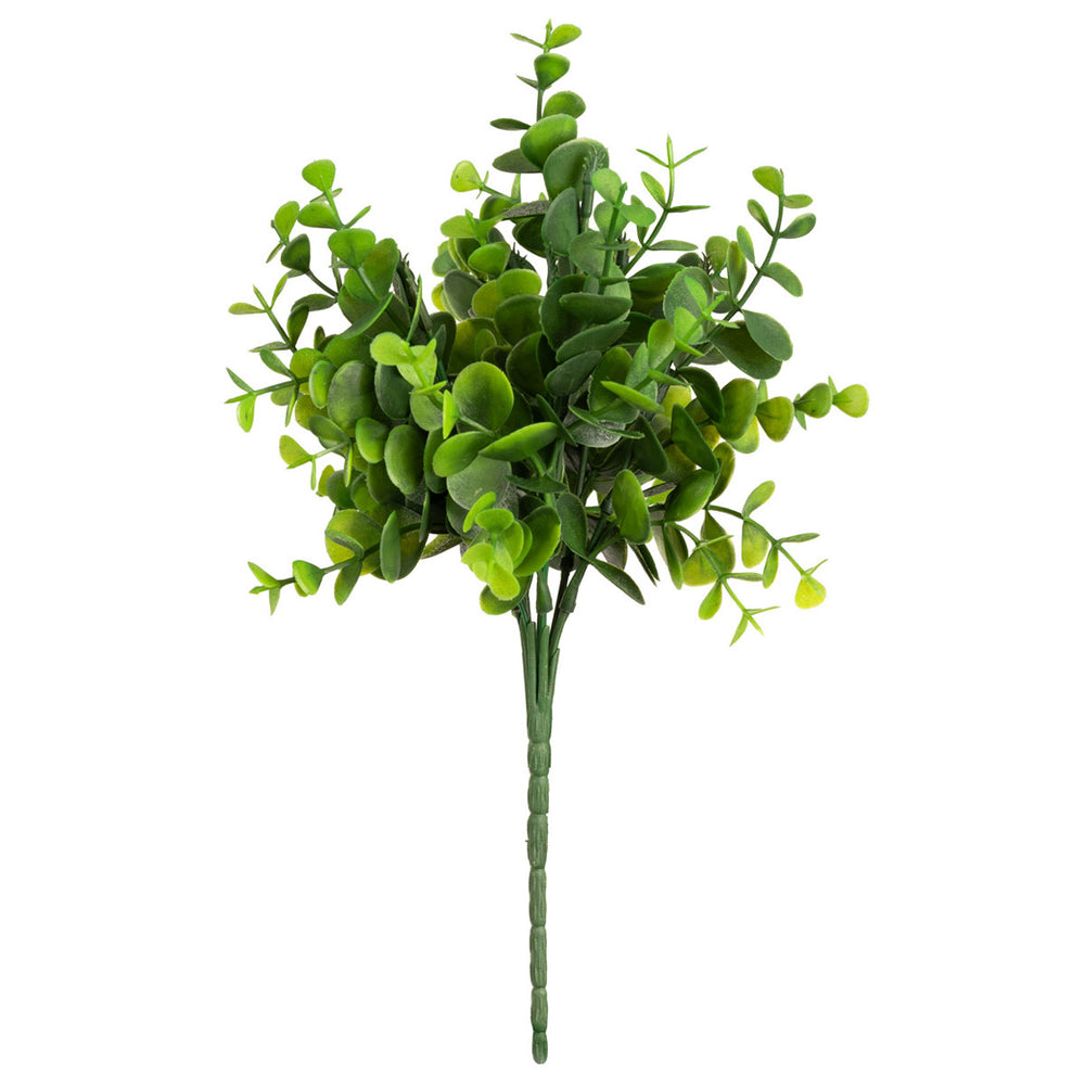 Plastic Eucalyptus Bush Small Green image 0