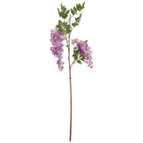 Wisteria Spray x 2 Heads Purple image 0