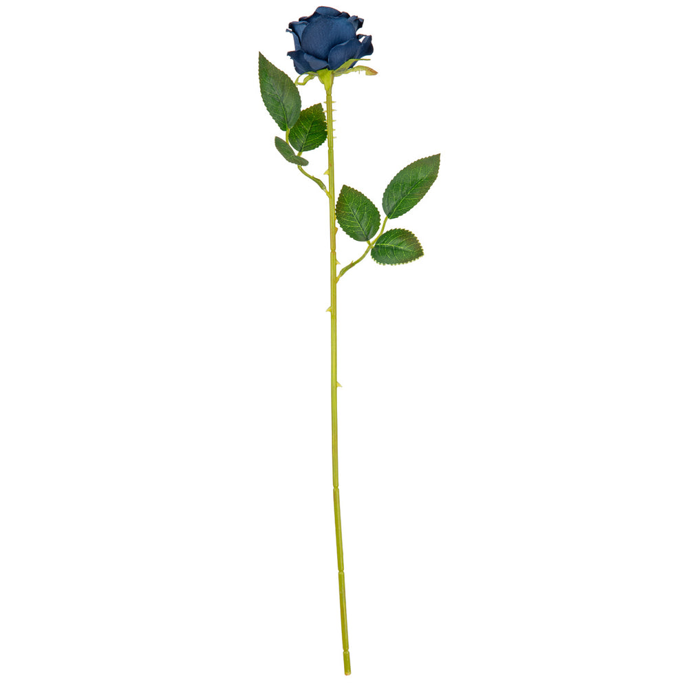 Gabriella Single Rose Navy Blue 53cm image 0