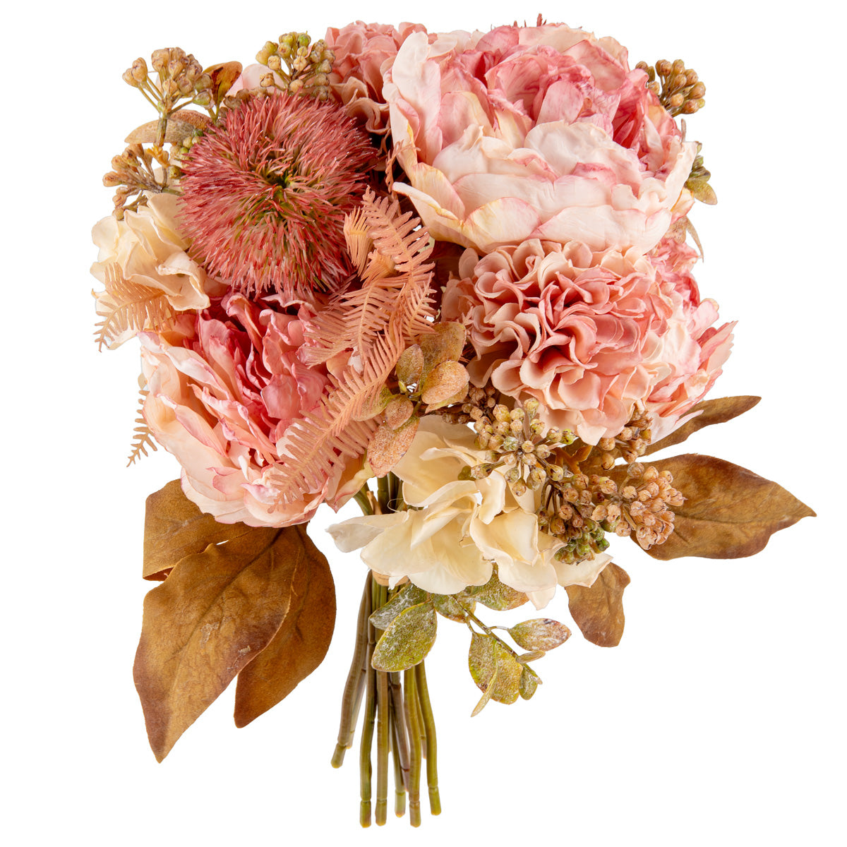 Dry Image Peony Heritage Mixed Bouquet Rose Quartz image 1