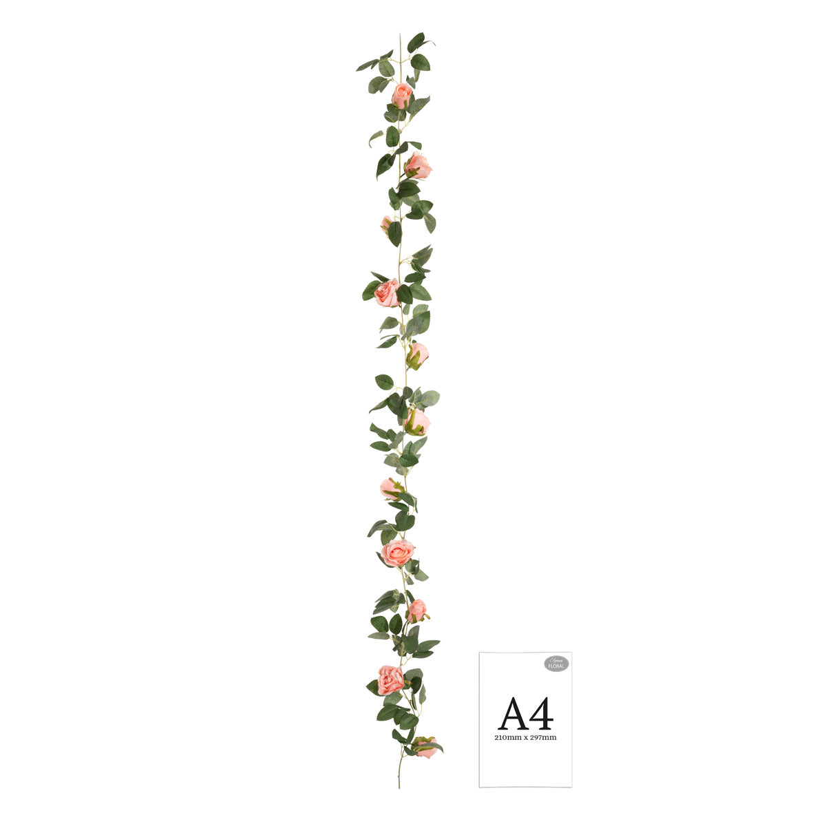 Alice Rose Garland x 11 Heads Pink image 2