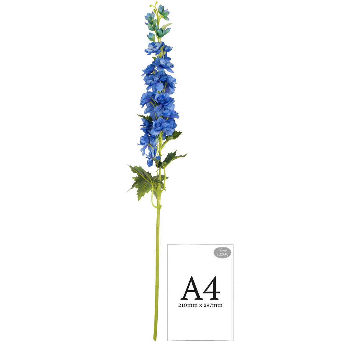 Delphinium x 26 Heads 106cm Blue image 1