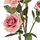 Large Diana Rose Spray x 5 Dusky Pink image 1