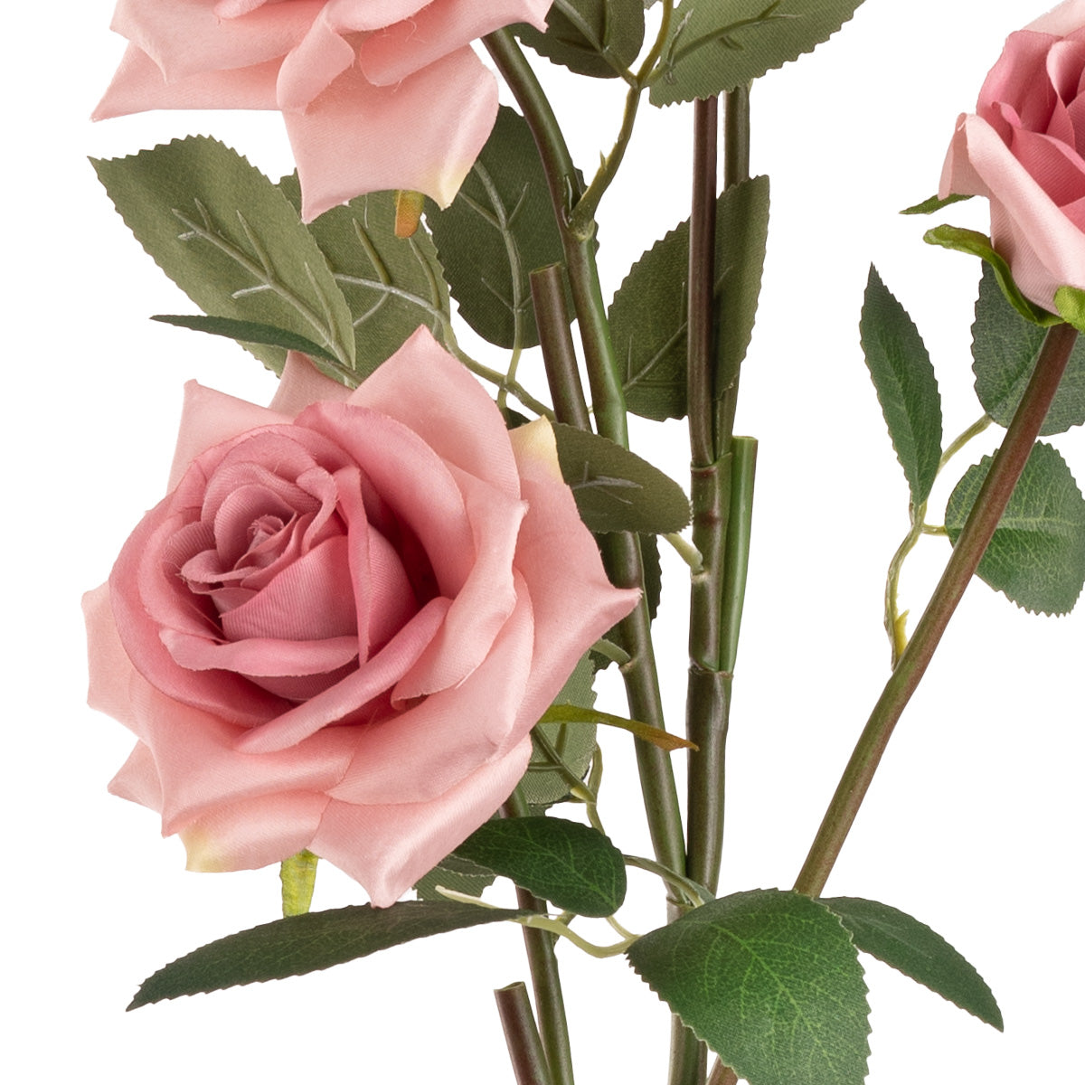 Large Diana Rose Spray x 5 Dusky Pink image 1