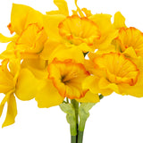 16" Daffodil Bouquet x 9 Heads Yellow image 2