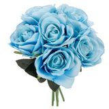 Eugenie Rose Bunch x 6 Blue image 1