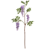 Wisteria Spray x 3 Heads Violet image 0