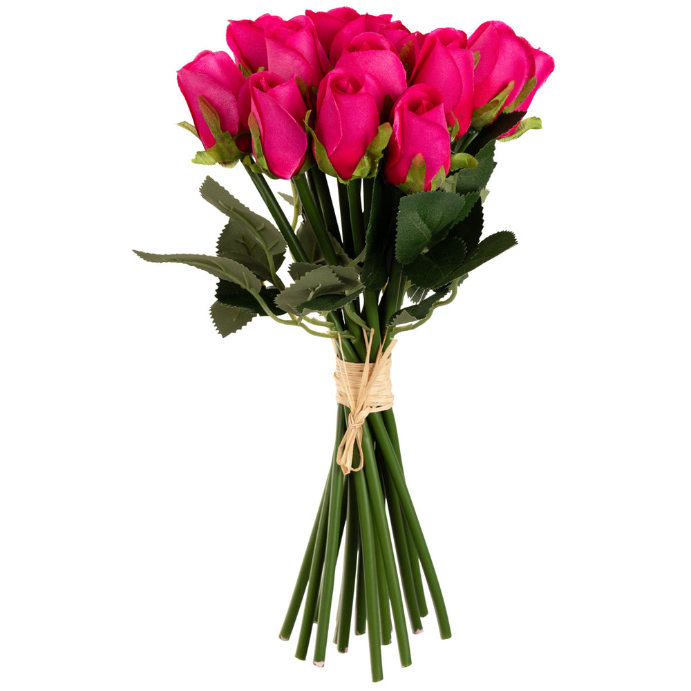 Beatrice Rose Bud Bunch x 15 Dark Pink image 0