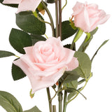Large Diana Rose Spray x 5 Soft Pink image 2