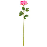 65cm Single Rose Bright Pink image 0