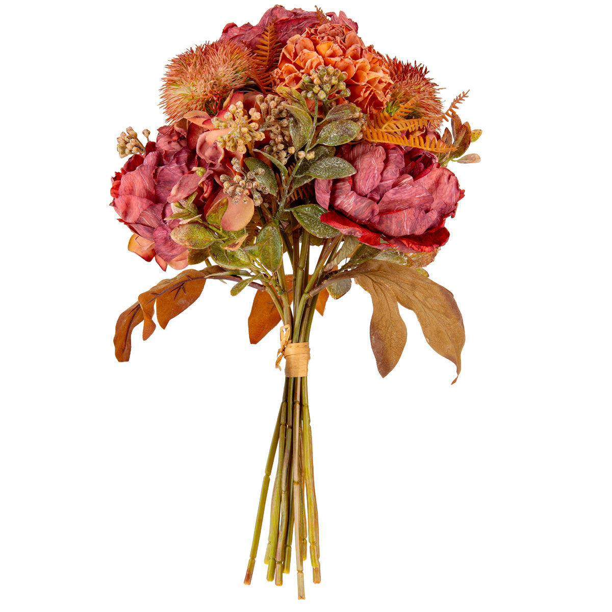 Dry Image Peony Heritage Mixed Bouquet Vintage Wine image 1
